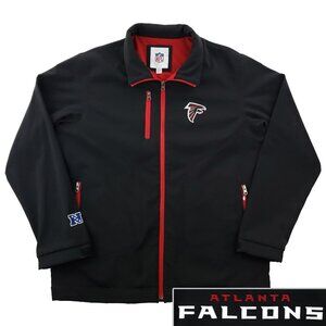 Atlanta Falcons Jacket G-III NFL Fleece Full Zip NFC Embroidered Men's Medium
